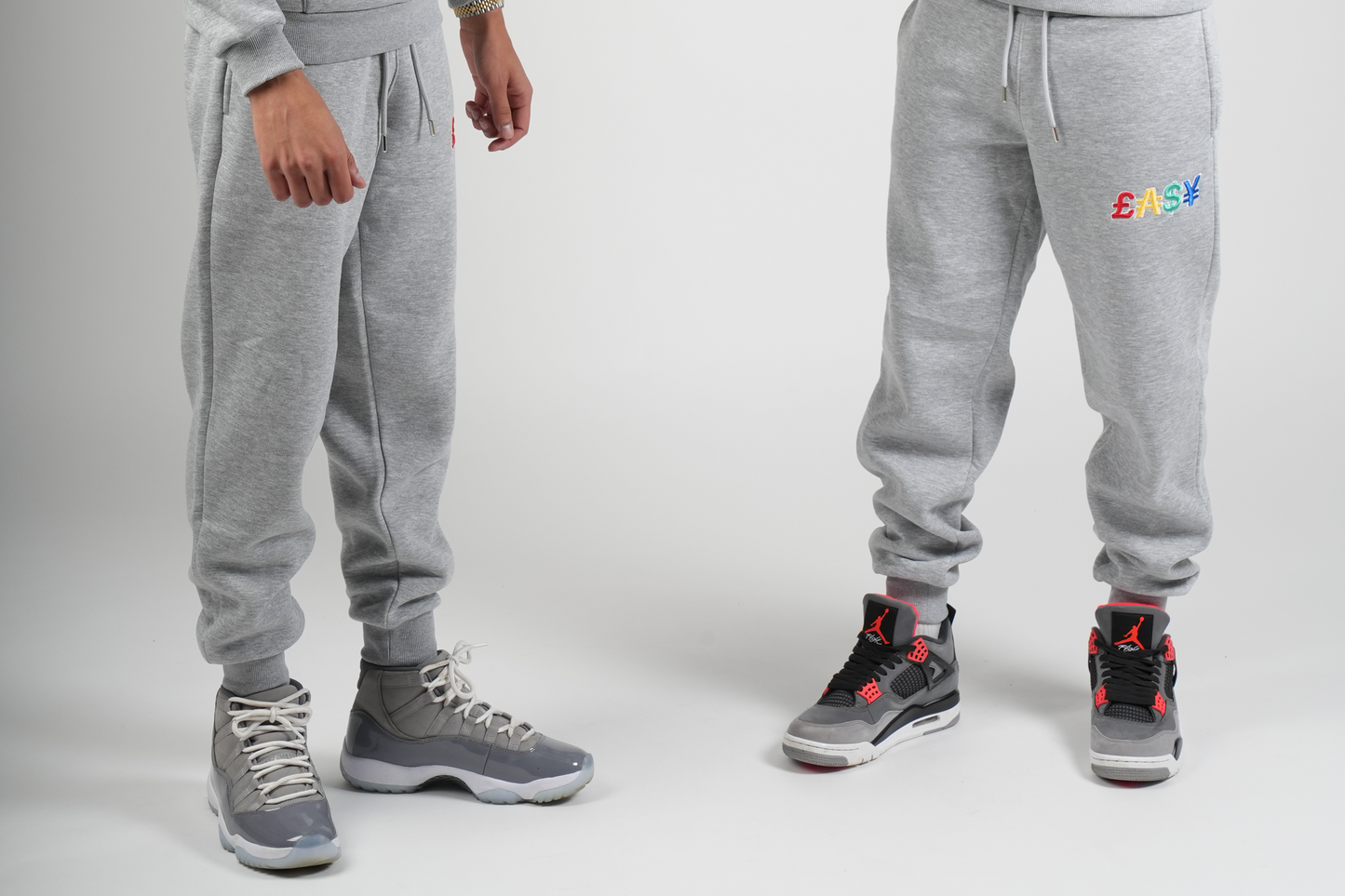 ‘Multi’ Grey Joggers