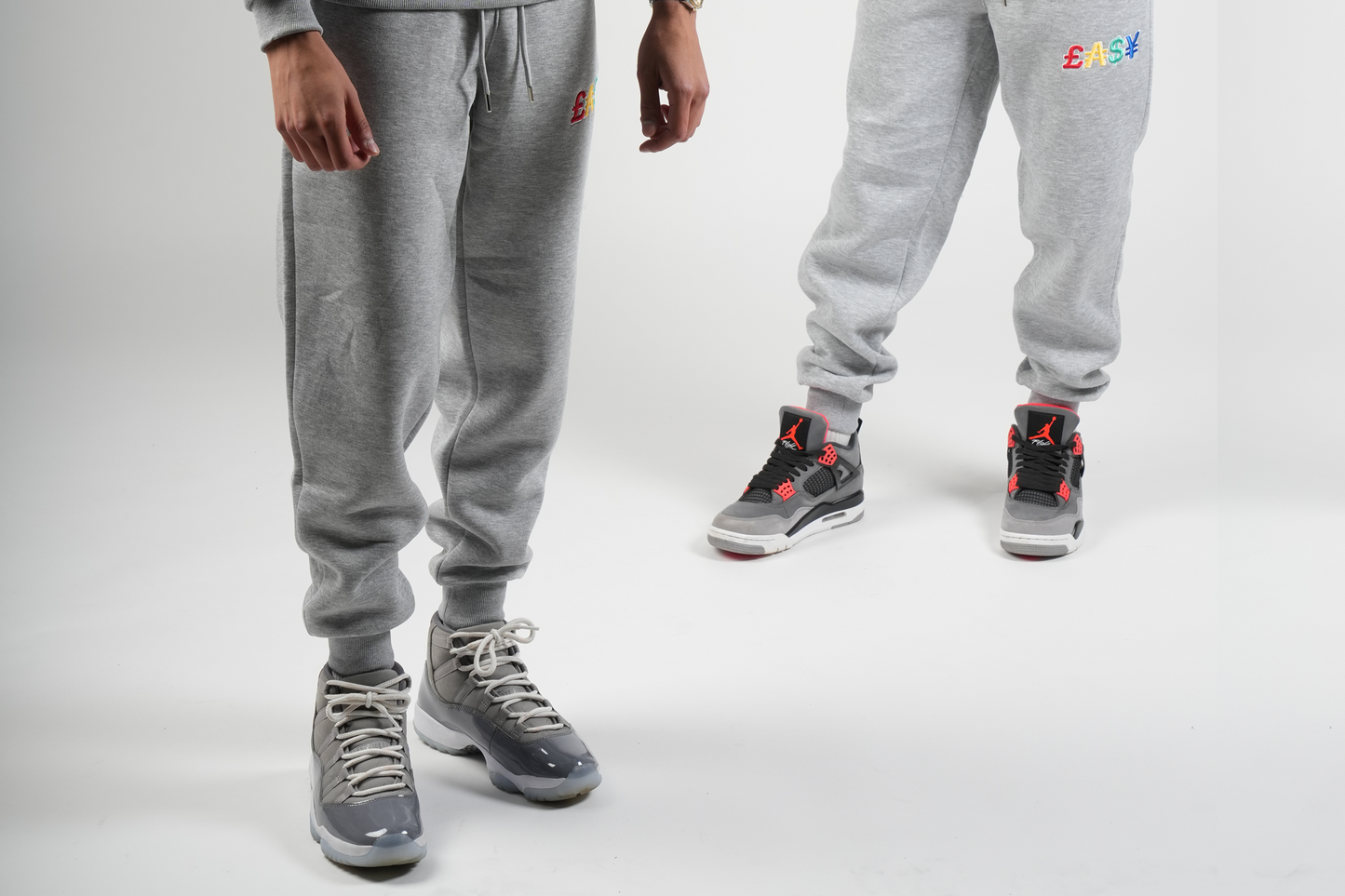 ‘Multi’ Grey Joggers