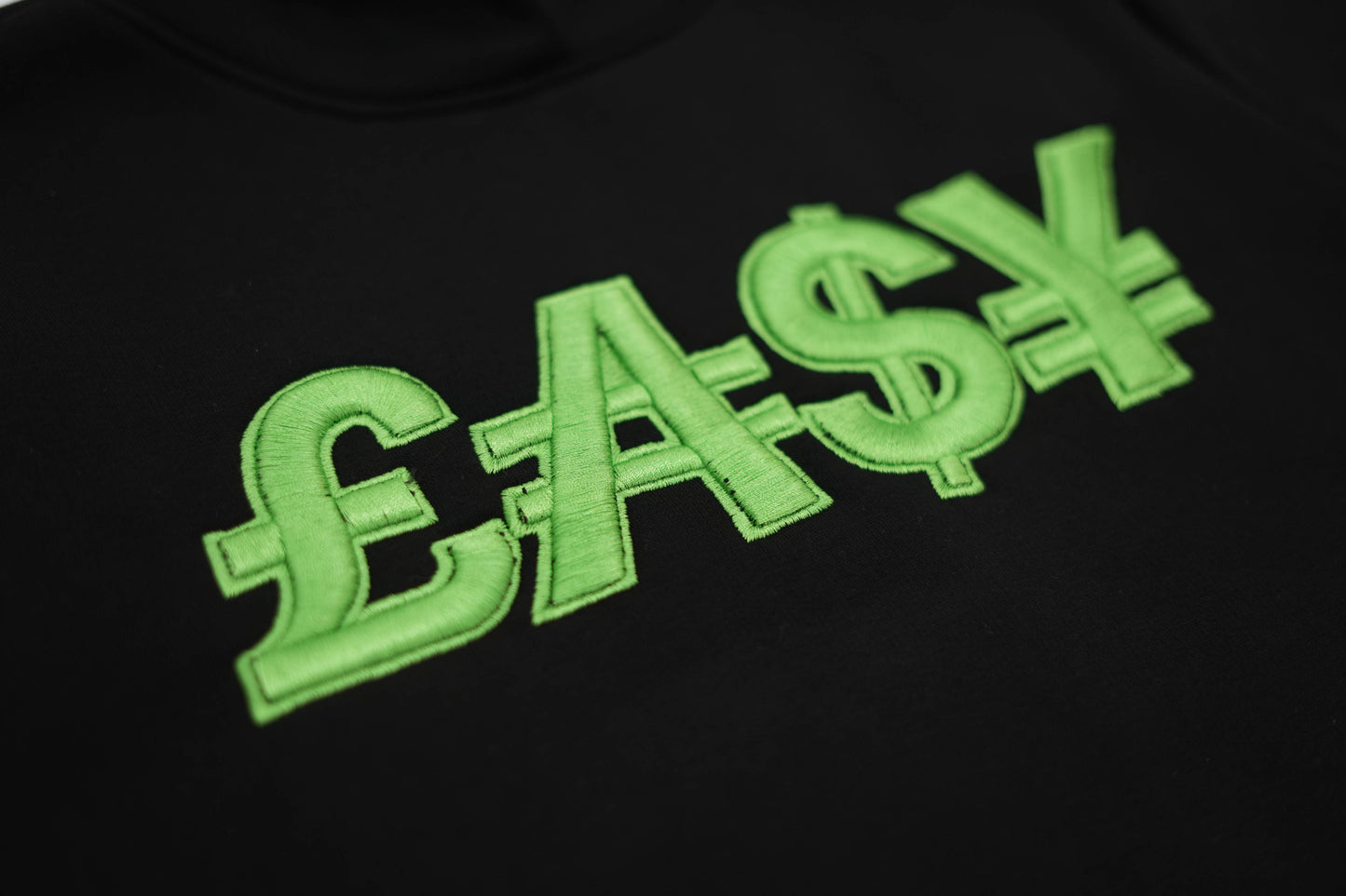 'LIME' Black Hoodie