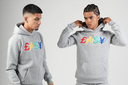 ‘Multi’ Grey Hoodie