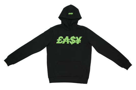 'LIME' Black Hoodie