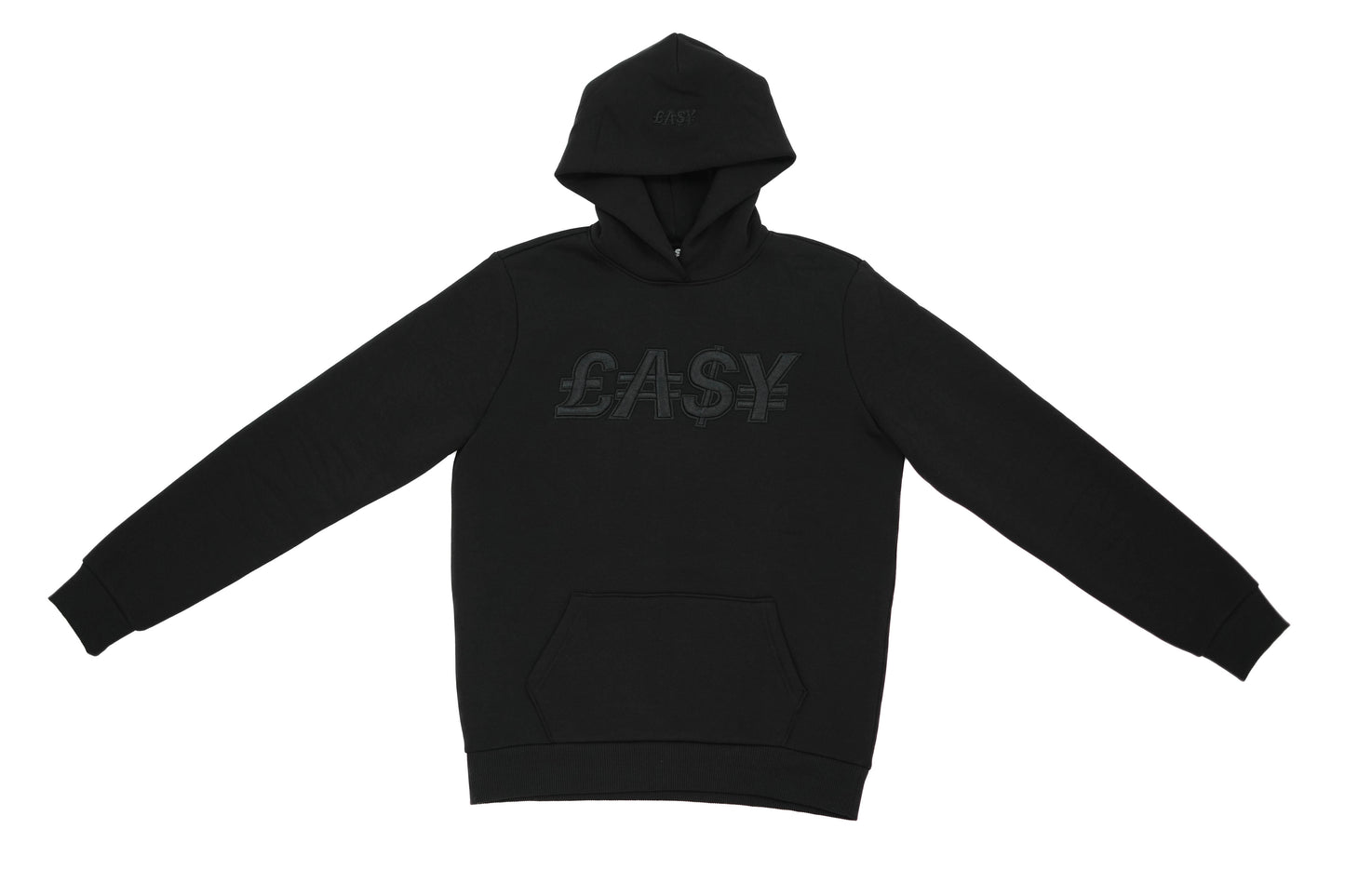 'Triple' Black Hoodie