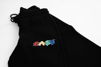 ‘Multi’ Black Jogger
