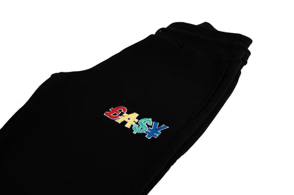 ‘Multi’ Black Jogger